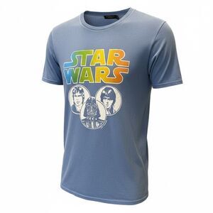 NWT Junk Food Clothing Men’s Short Sleeve Distressed Star Wars  T-Shirt- Size M